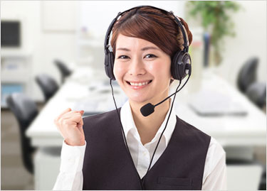 専門知識豊富なオペレーターが専属でご対応
